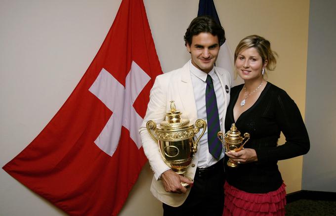 ... nekdanji teniški igralki Mirki in še vedno zelo uspešnemu igralcu  Rogerju Federerju, ki sta se spoznala in zaljubila v času olimpijskih iger v Sydneyju leta 2000, pa ravno tako dva … in sicer dva para dvojčkov. | Foto: Getty Images