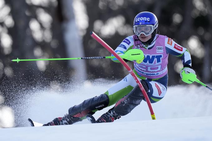 Edino uvrstitev v deseterico na začetku sezone je dosegla povratnica po poškodbi Andreja Slokar, ki je bila v Killingtonu sedma na slalomu. | Foto: Guliverimage