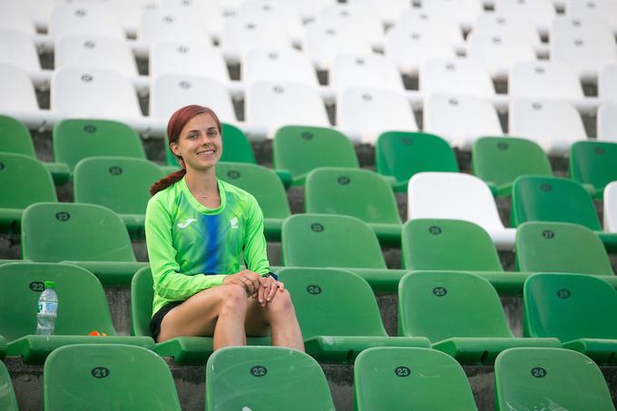 Klara Lukan: Na prvenstvo ne grem brez pričakovanj, želim si pokazati bojevit, odločen, pogumen nastop. | Foto: Peter Kastelic/ Sportida