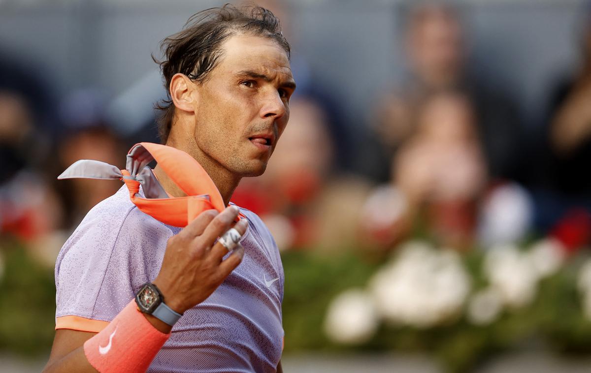 Rafael Nadal | Rafael Nadal bi si želel, da bi lahko malo dlje igral vrhunski tenis. Predvsem zaradi sina. | Foto Reuters