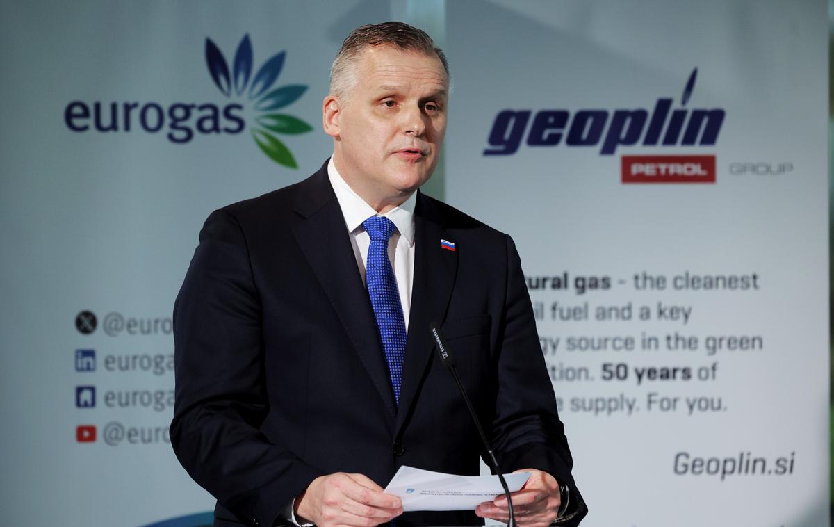 Bojan Kumer | Minister za okolje, podnebje in energijo Bojan Kumer je prepričan, da plin potrebujemo kot sredstvo za uspešen zeleni prehod. | Foto STA