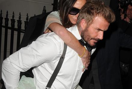 Nora zabava Victorie Beckham: David jo je odnesel domov