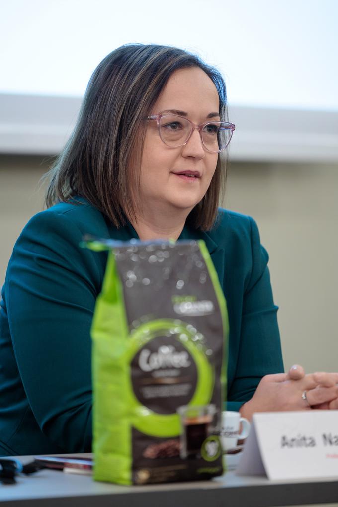 Anita Nagy-Bertók, vodja oddelka za kavo v pražarni Roastar | Foto: MOL Slovenija, MOL & INA