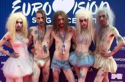 Slovenci zgroženi nad prizorom z Evrovizije