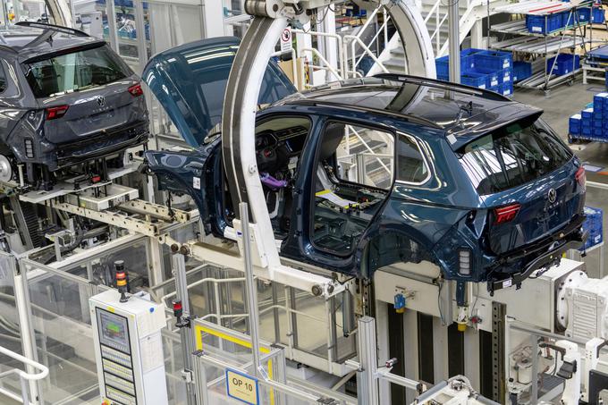 Proizvodnja avtomobilov v Volkswagnovi tovarni v Wolfsburgu. | Foto: Volkswagen