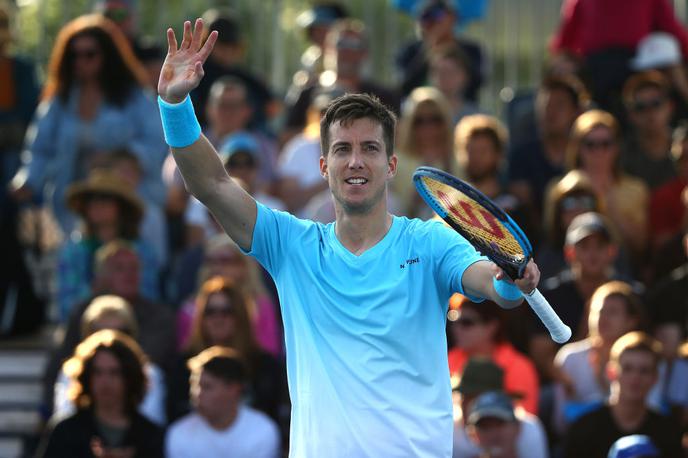 Aljaž Bedene | Aljaž Bedene je v Rotterdamu pripravil veliko presenečenje. | Foto Guliver/Getty Images