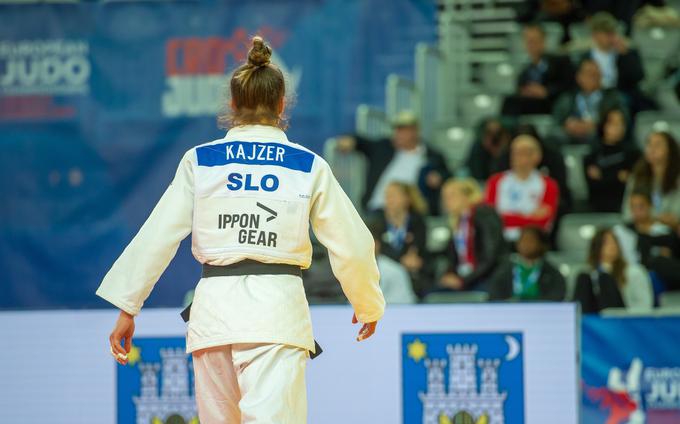Ljubljančanka je danes prepričala z aktivnim judom in hitrimi napadi. | Foto: Darko Petelinšek/JZS