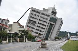 Trenutek, ko je Tajvan stresel močan potres #foto #video