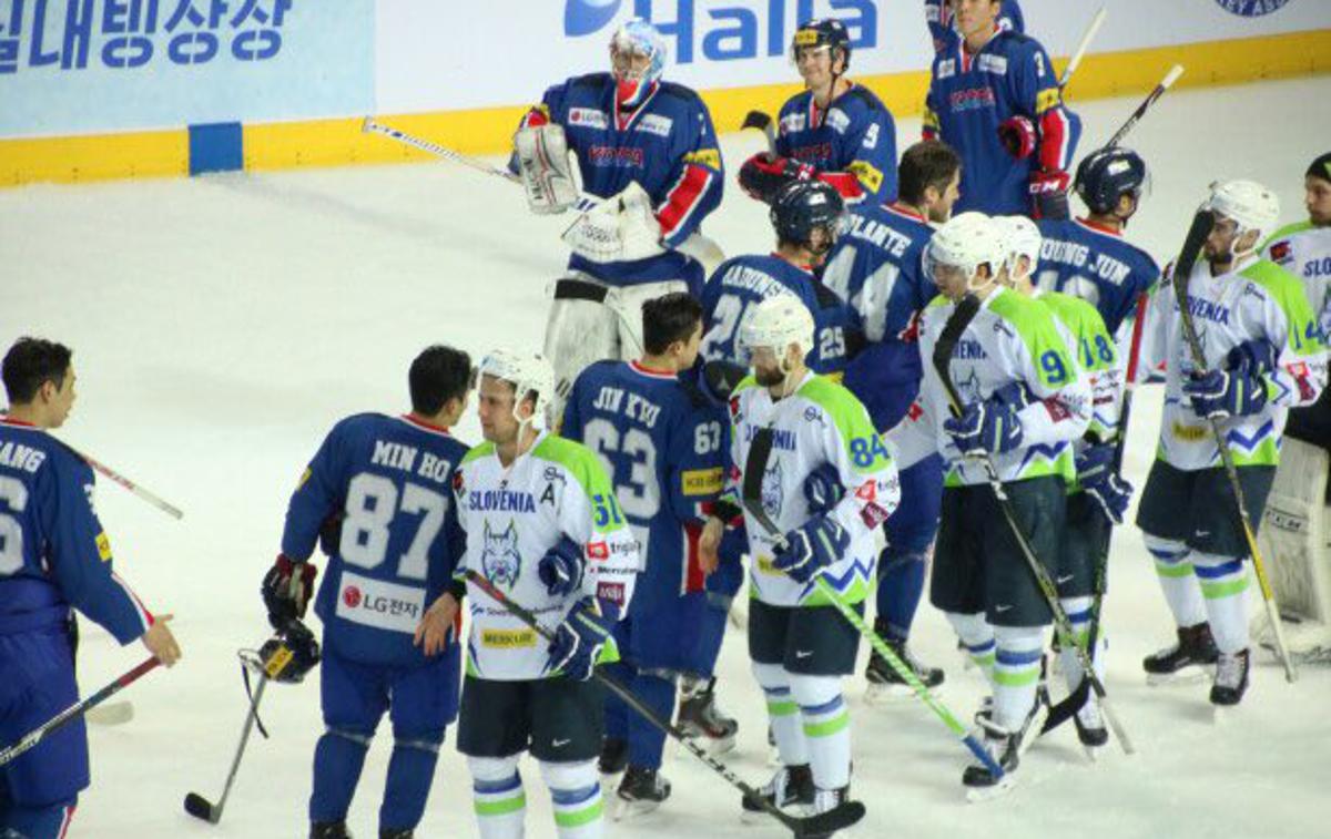 slovenska hokejska reprezentanca Južna Koreja OI | Foto Hokejska zveza Slovenije